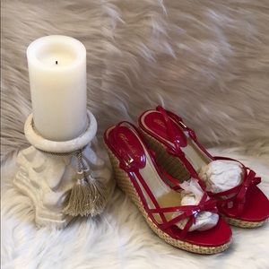 Red heel Espadrille